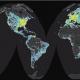 Zones d'éclairage artificiel du ciel